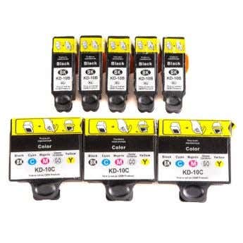 Kodak 10XL High-Yield Compatible Ink Cartridge 8-Pack Combo